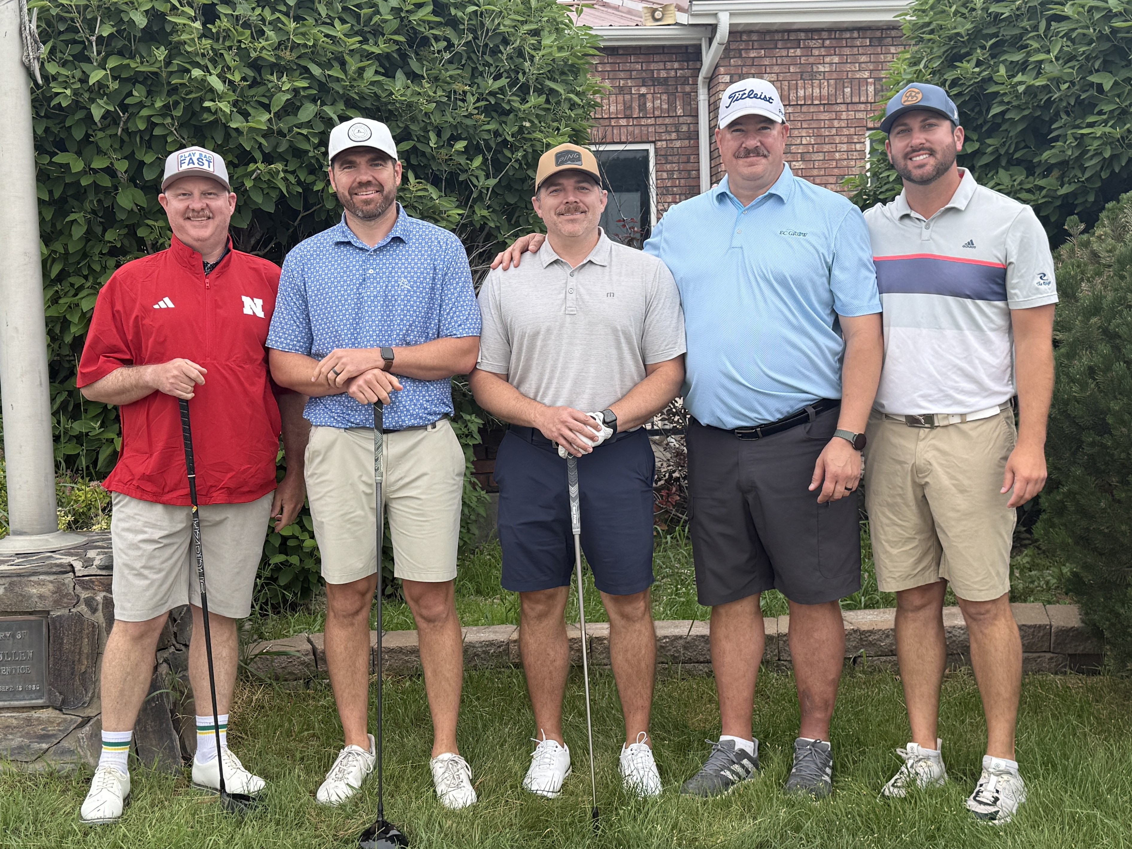 2nd Place – Edward Jones Investments: Marcus Hilger (Pro), Garrett Rippen, TJ Wiemers, Dustin Hartzer, Collin Eisenhart