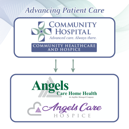 Advancing Patient Care Home Health and Hospice Logos